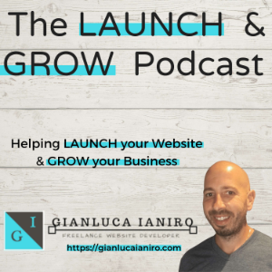 The Launch and Grow Podcast with Gianluca Ianiro-logo
